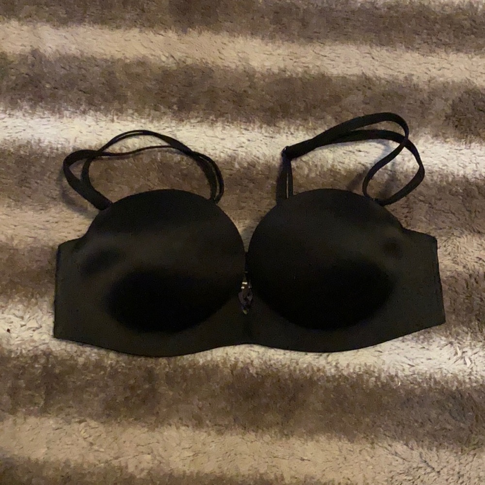 Victoria’s Secret Black Strapless Bra